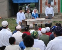 Открытие детского мусульманского лагеря при мечети в Ровенском районе